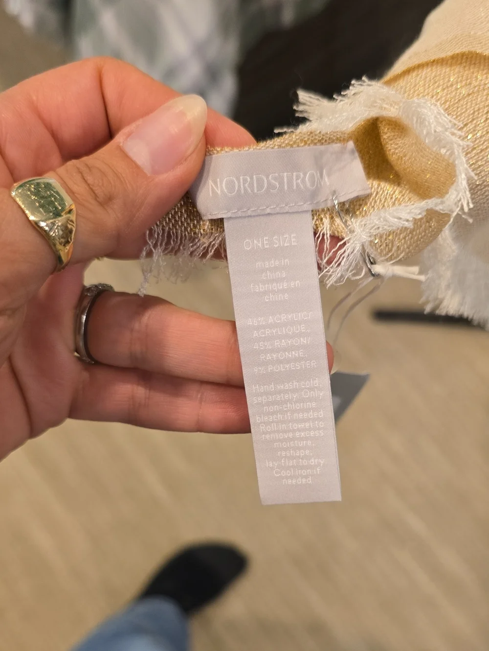 Nordstrom lightweight scarf